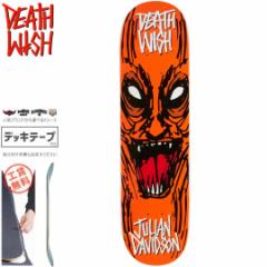 �f�X�E�B�b�V�� DEATH WISH �X�P�[�g�{�[�h �f�b�L DAVIDSON MACABRE DECK 8.125�C���` NO155