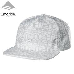 �G�����J EMERICA �X�P�{�[ �L���b�v WINO SNAPBACK HAT �z���C�g NO38