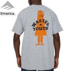 �G�����J EMERICA �X�P�{�[ T�V���c WASTED TEE �w�U�[�O���[ NO154