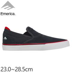 �G�����J EMERICA �X�P�[�g �V���[�Y WINO G6 SLIP-ON SHOES �X�E�F�[�h DARK GREY/WHITE NO228