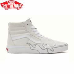 VANS oY XP[{[h V[Y USA SK8-HI FLAME SHOES zCg NO76