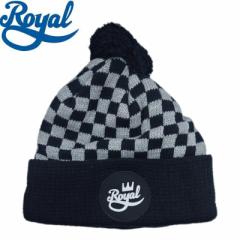 C ROYAL TRUCK jbgLbv CROWN SCRIPT CHECK POM BEANIE ubN NO5