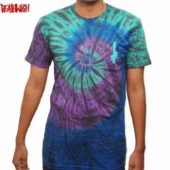 fXEBbV DEATHWISH XP{[TVc GANG LOGO SPIRAL TIE DYE TEE O[ x p[v NO14