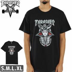 �X���b�V���[ T�V���c US�K�i THRASHER �X�P�{�[ Goddess T-Shirt �u���b�N NO100