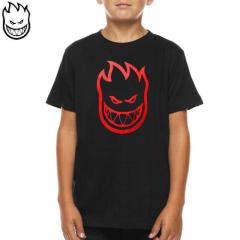 SPITFIRE �L�b�Y T�V���c BIGHEAD YOUTH TEE ���[�X�T�C�Y �u���b�N x ���b�h NO27
