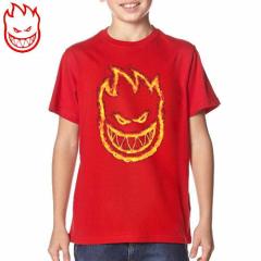 SPITFIRE �L�b�Y T�V���c CHARRED REMAINS YOUTH TEE ���[�X�T�C�Y ���b�h NO30