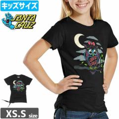 �T���^�N���[�Y SANTA CRUZ ���� T�V���c OWLET SIDE TIE GIRLS TEE �L�b�Y �T�C�Y �u���b�N NO37