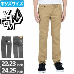 {R VOLCOM LbY W[Y pc 2x4 5 POCKET TWLL JEAN LITTLE BOYS 2COLOR NO22