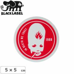 BLACK LABEL ubN[x XebJ[ THUMBHEAD STICKER 5cm x 5cm bh NO64