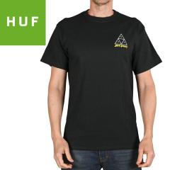HUF �n�t �X�P�{�[ T�V���c ���� GODZILLA TT S/S TEE �u���b�N NO34