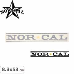 m[J NOR CAL XebJ[ LOGO STICKER 8.3cm x 53cm NO33