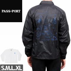 PASS~PORT pX|[g XP{[ WPbg GREECE EMBROIDERY COACH JACKET NO1