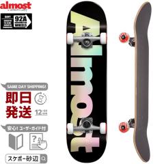 �I�����X�g ALMOST �X�P�{�[ �R���v���[�g PASTEL FADE BLACK COMPLETE 92A 7.625�C���` NO37 