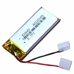 `E|}[ obe[ 3.7v 300mAh 402040 Li-Podr h[EH[N}̌obe[ 