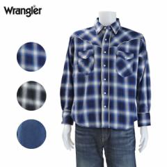 (FINAL SALE)  O[ Y fB[X EGX^ [N Vc Wrangler 127MW Western Yoke Shirts