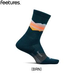 �t�B�[�`���[�Y FEETURES Trail Max Cushion Mini Crew Table Rock Gray �����j���O�A�N�Z�T�� �\�b�N�X �E�B�����Y ���f�B�[�X �����y44