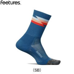 �t�B�[�`���[�Y FEETURES Elite Light Cushion Mini Crew Synthwave Blue �G���[�g ���C�g �N�b�V���� �~�j �N���[ �����j���O�A�N�Z�T��