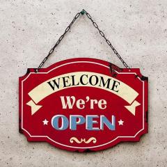 �I�[�v�� �N���[�Y ���X �Ŕ� �T�C�� ����  open �J�X �X �Ǌ|�� �J�t�F �X�ܗp �A���e�B�[�N