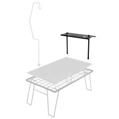 �t�B�[���h���b�N �J�X�^������ �L�����L�����p�[ �t�B�[���h���b�N�p �V�F���t 1�w �X�`�[�� �A�E�g�h�A �L�����v�M�A Cancamper-f2409