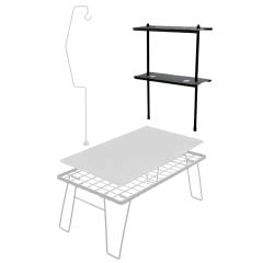 �t�B�[���h���b�N �J�X�^������ �L�����L�����p�[ �t�B�[���h���b�N�p �V�F���t 2�w �X�`�[�� �A�E�g�h�A �L�����v�M�A Cancamper-f2410