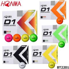 �y2�_�[�X�Z�b�g�z�{�ԃS���t BT-2201 D1 �}���` �S���t�{�[�� 1�_�[�X(12������)�~2�� ���{���K�i �z���} HONMA �z���} D1 BT2201 2022