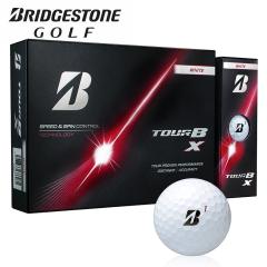 �u���a�X�g�� �c�A�[B X �S���t�{�[�� �z���C�g�iB6WXJ�j 1�_�[�X(12����) �@BRIDGESTONE GOLF TOUR B X