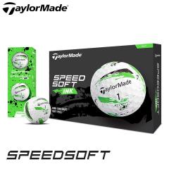 �e�[���[���C�h SPEEDSOFT INK �O���[�� �S���t�{�[�� 1�_�[�X�i12������j ���{���K�i TaylorMade �X�s�[�h�\�t�g �C���N