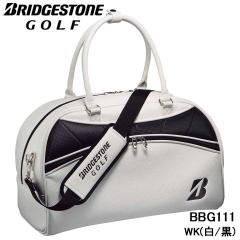 �u���a�X�g���S���t BBG111 �z���C�g/�u���b�N �{�X�g���o�b�O  BRIDGESTONE GOLF WK 10P