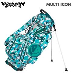 �E�B���E�B���X�^�C�� CB-154 �}���`�A�C�R�� (�~���g�O���[��)  �y�� �X�^���h�o�b�O MULTI ICON STAND BAG �S���t�L���f�B�o�b�O WINWI