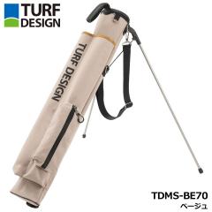 �^�[�t�f�U�C�� TDMS-BE70 �~�j�X�^���h�o�b�O �x�[�W�� 5�`6�{�p TURF DESIGN �����S���t 10p