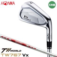 �{�ԃS���t T//WORLD Vx IRON �c�A�[���[���h �A�C�A�� 5�{�g (#6�`#9,P)  �V���t�g�FN.S.PRO MODUS3 TOUR 105 �X�`�[�� �z���} HONMA 20