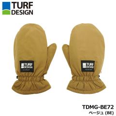 �^�[�t�f�U�C�� TDMG-BE72 �~�g���O���[�u �x�[�W��(BE) TURF DESIGN �����S���t