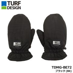 �^�[�t�f�U�C�� TDMG-BE72 �~�g���O���[�u �u���b�N(BK) TURF DESIGN �����S���t