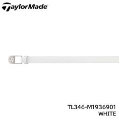 �y2024���f���z�e�[���[���C�h TL346 �x�[�V�b�N T-�o�b�N���x���g �z���C�g M1936901 WHITE Taylormade 10p
