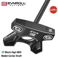 ���t�e�B �C�[�u�����[���p�^�[ Z1 Black High MOI Mallet Center Shaft �p�^�[ EVENROLL PUTTERS