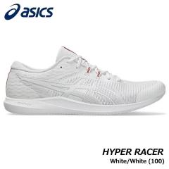 �A�V�b�N�X 1093A233 HYPER RACER �J���[:White/White(100) ���[�V���O�V���[�Y �����j���O�V���[�Y ���j�Z�b�N�X ���㋣�Z �V���[�Y asi