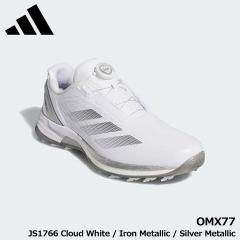 �y2025���f���z�A�f�B�_�X OMX77 �A�f�B�[�� ZG ���E �{�A �X�p�C�N���X JS1766 Cloud White / Iron Metallic / Silver Metallic adidas 