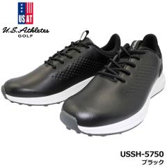 ���[�G�X�A�X���[�g USSH-5750 �S���t�V���[�Y �X�p�C�N���X �u���b�N  �����Y  �S���t U.S. ATHLETES LEZAX