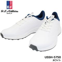 ���[�G�X�A�X���[�g USSH-5750 �S���t�V���[�Y �X�p�C�N���X �z���C�g  �����Y  �S���t U.S. ATHLETES LEZAX