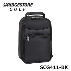 �u���a�X�g���S���t �V���[�Y�P�[�X SCG411 BK �� �u���b�N ���� �|�P�b�g�t�� BRIGESTONE GOLF 10p