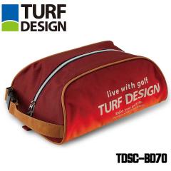 �^�[�t�f�U�C�� TDSC-BD70 �V���[�Y�P�[�X ���b�h TURF DESIGN �����S���t RD