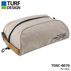 �^�[�t�f�U�C�� TDSC-BE70 �V���[�Y�P�[�X �x�[�W�� SHOES CASE TURF DESIGN �����S���t 10p