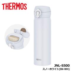 �T�[���X JNL-S500 �^��f�M�P�[�^�C�}�O �X�m�[�z���C�g(SN-WH)  ���� 0.5L THERMOS 15p