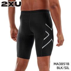 2XU (�c�[�E�^�C���Y�E���[)  MA3851B PWX�R���v���b�V�����V���[�c BLK/SIL �u���b�N/�V���o�[ �V���[�g�^�C�c �����Y �c�[�^�C���Y���[