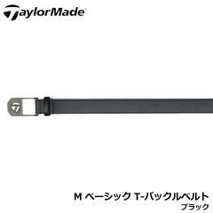 �y2025���f���z�e�[���[���C�h UN565 M �x�[�V�b�N T-�o�b�N���x���g �u���b�N M1693701 Taylormade 20p