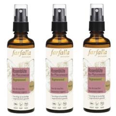 farfalla ファファラ 芳香蒸留水　ローズ(BIO)(75m) ×6点セット farfalla ファファラ 芳香蒸留水 ローズ(BIO)(75m) ×3点セットの通販は