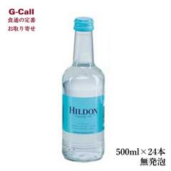 �q���h�� �i�`�������~�l�����E�H�[�^�[ �f�B���C�g�t���[�E�X�e�B�� �����A 500ml�~24�{ �������� HILDON WATER �C�M���X
