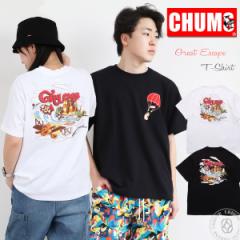  `X TVc CHUMS OCgGXPCv vg TVc ( ch01-2370 ) Great Escape T-Shirt  fB[X Y jZbNX 