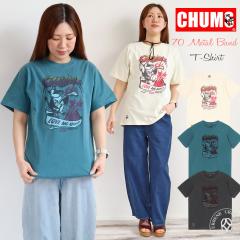 CHUMS �`�����X T�V���c ����T�V���c 70�N�� ���^���o���h T�V���c ( ch01-2533 ) 70 Metal Band T-Shirt  �u�[�r�[ �f�r�� �M�^�[ 70s��