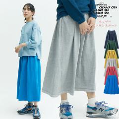 �y WOMENS �z�X�J�[�g GOOD ON �O�b�h�I�� �M���U�[T-�}�L�V�X�J�[�g ( GOSK2201 ) �Z�b�g�C���|�P�b�g�t�� T�V���c���n �E�G�X�g�S�� �}